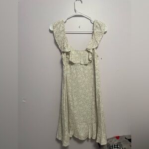 Abercrombie & Fitch Cream Floral Dress